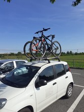 barre portatutto fiat panda 3 + n. 2 portabiciclette