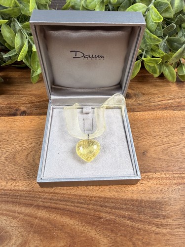 Pendentif cœur daum france - pendentif,