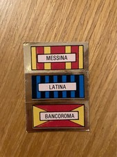 Figurina Originale Scudetti Messina Latina Bancoroma Rari Calcio Flash 82 83