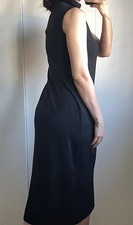 Abito Max Mara collo alto morbido jersey taglia 12