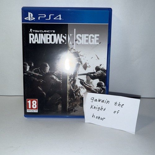 Rainbow six siege - ps4, usato