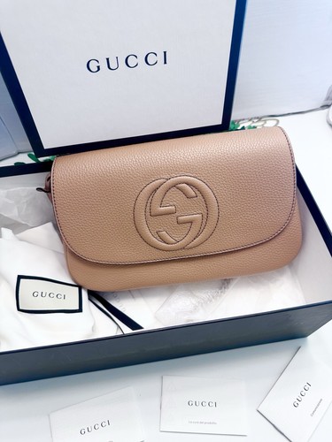 Borsa tracolla gucci soho - tracolla,