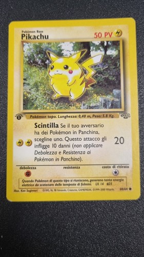 Pikachu edizione oro - 1°,