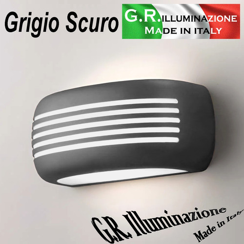 Applique moderna grigio 2l - sc.,