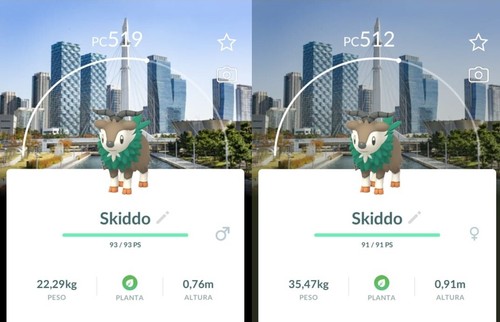 Pokemon skiddo safari - skiddo,