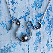 Collana in argento 925 brunito - Pezzo unico
