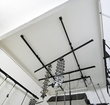 SISTEMA AEREO MOTORIZZATO IFF PER STUDIO FOTOGRAFICO COMPLETO DI CENTRALINA 