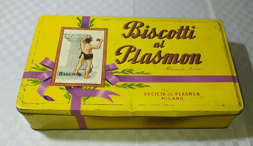 Scatola latta vuota vintage - di,