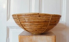 Grande ciotola cesto rattan