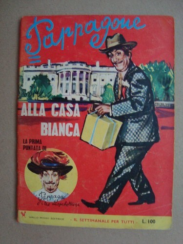 Pappagone gallo rosso - n°14, ed.gallo