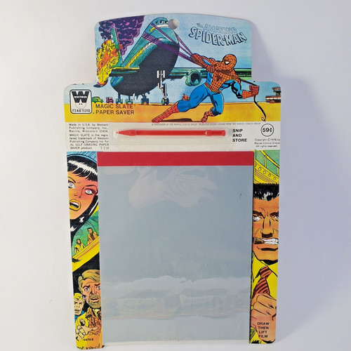 Spiderman magic slate paper - spiderman, magic-slate