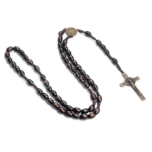 Sandalwood bead rosary - bead,