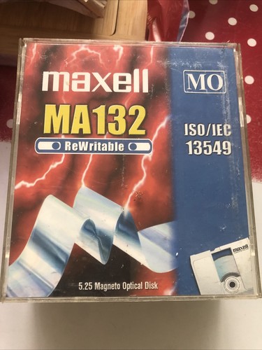 Magneto optical disk maxell - disk,