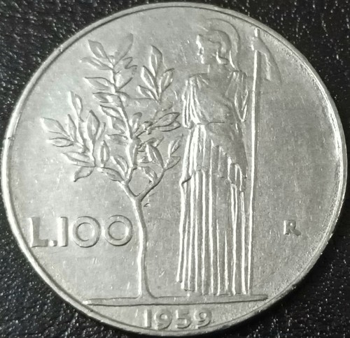 Italia moneta repubblica 100 - moneta,
