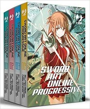SWORD ART ONLINE PROGRESSIVE COLLECTION BOX 1 DI 2 - VOL.1 + VOL.2 + VOL.3 + VOL