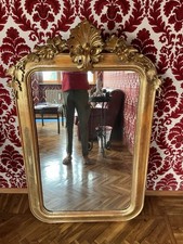 Grande specchiera dorata