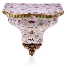 Consolle porcellana bronzo