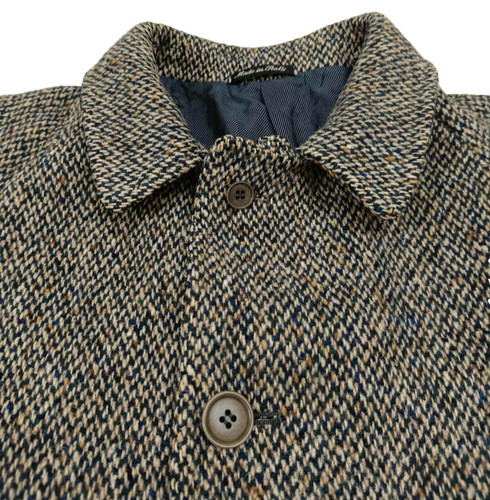 Cappotto pal zileri tweed lana - pal,