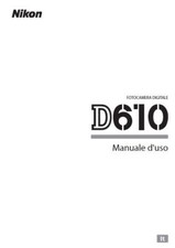 Per Nikon D610 Manuale