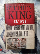STEPHEN KING 22/11/‘63 PRIMA Edizione Sperling Novembre 2011 (1963-2023) 60 anni