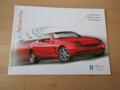 Detomaso mangusta visteon - detomaso,