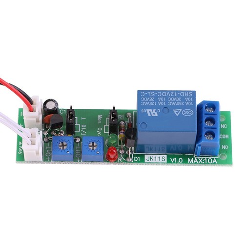 Modulo relè ritardo dc12v - relè,