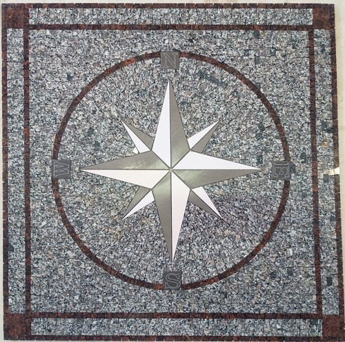 Rosone mosaico anticato - rosone,