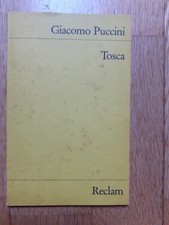 Libretto di Giacomo PUCCINI - TOSCA - in tedesco-auf deutsch - 1982