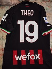Maglia Milan Theo match Worn