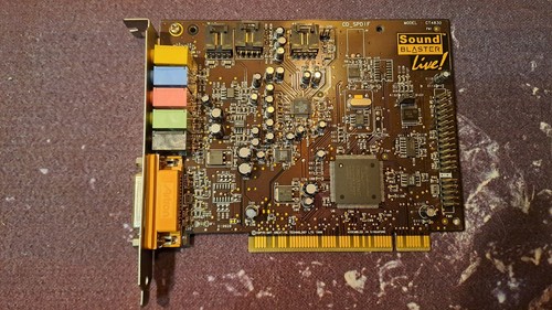 Scheda audio sound blaster - scheda,