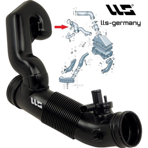 Tubo turbo intercooler - tubo,