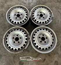 Cerchi in ferro originali Volkswagen Transporter 5 fori 16 pollici canale da 6.5