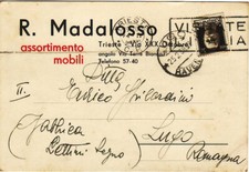 8018 TRIESTE MADALOSSO MOBILI - TARGHETTA