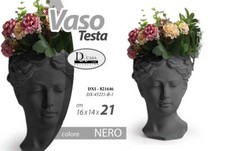 VASO TESTA DONNA PORTA FIORI