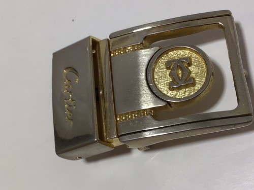Fibbia cintura cartier logo - fibbia,