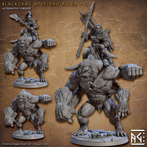 Orc apefiend rider - orc,