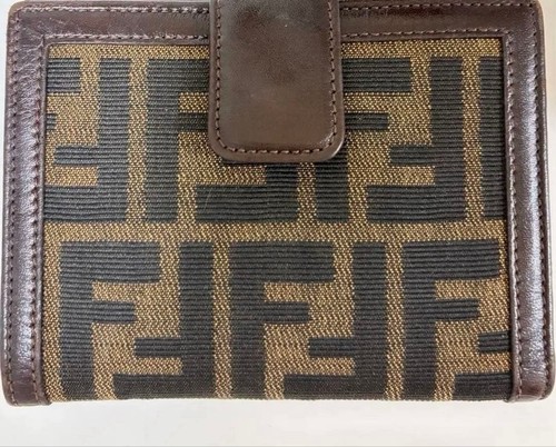 Portafoglio fendi zucca bifold - portafoglio,