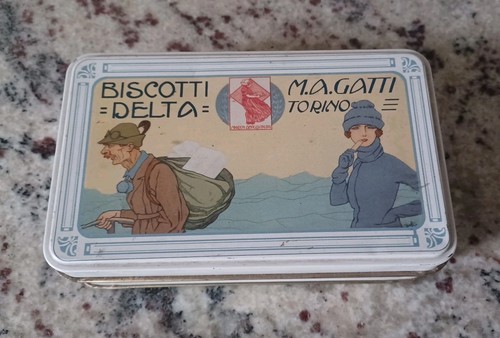 Scatola latta vintage - scatola,