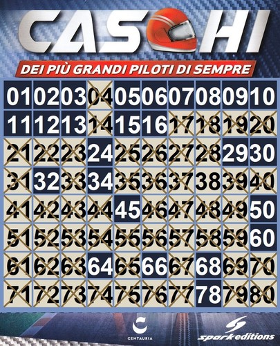Caschi dei piloti piu - piloti, piu'