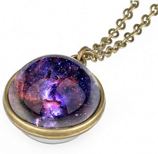 Galaxy Pendant Necklaces
