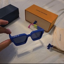 Occhiali da sole Louis Vuitton x Virgil Abloh Millionaire 1.1 'blu/verde/rosa' 100%