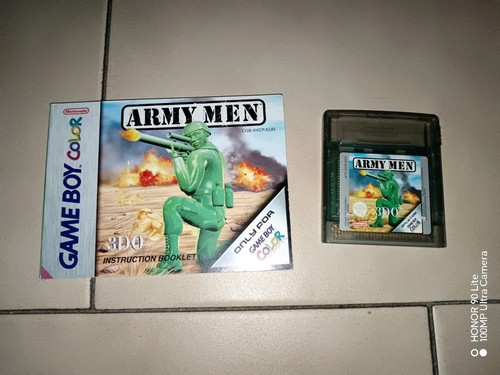 Game boy color army - game, men