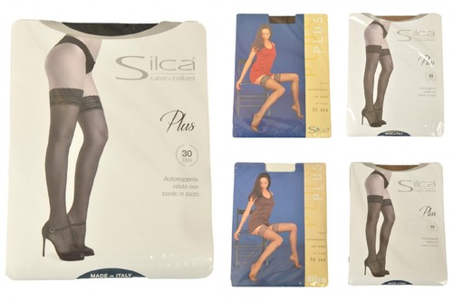 Calza autoreggente silca 30 - calza,