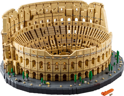 Lego sculptures spqr - spqr, colosseo
