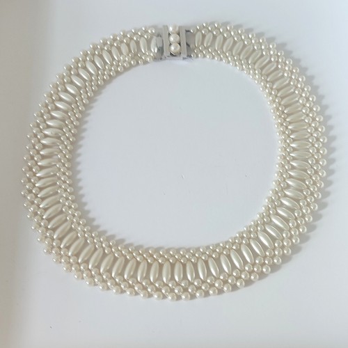 Collana vintage finta perla - collana,