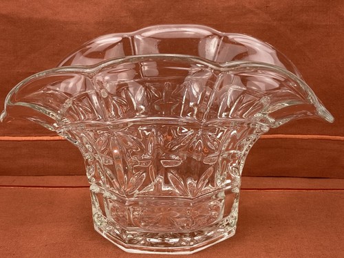 Vaso ciotola vetro - , pressato