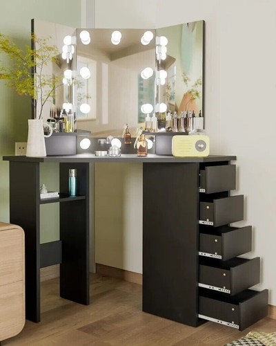 Tavolo trucco angolare - tavolo, da