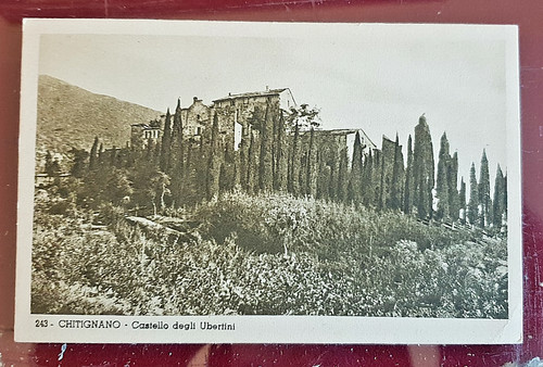 Cartolina chitignano arezzo - chitignano,