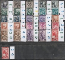 1950 Italia lavoro specializzazioni di filigrana tre usata