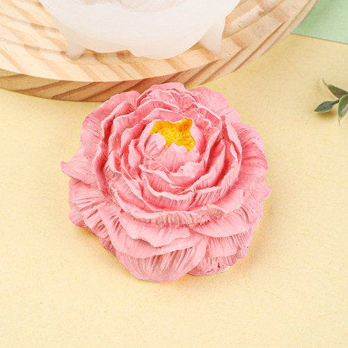 Stampo silicone candela - , peonia